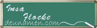 Insa Flocke Visitenkarte
